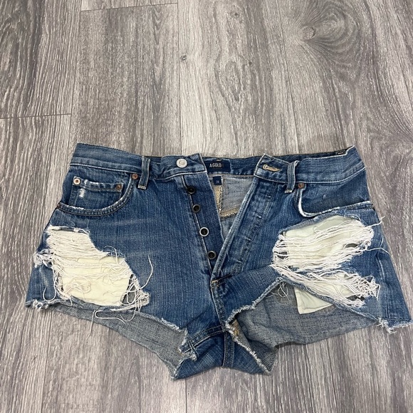 AGOLDE Los Angeles Parker denim shorts, size 28 - Picture 8 of 8